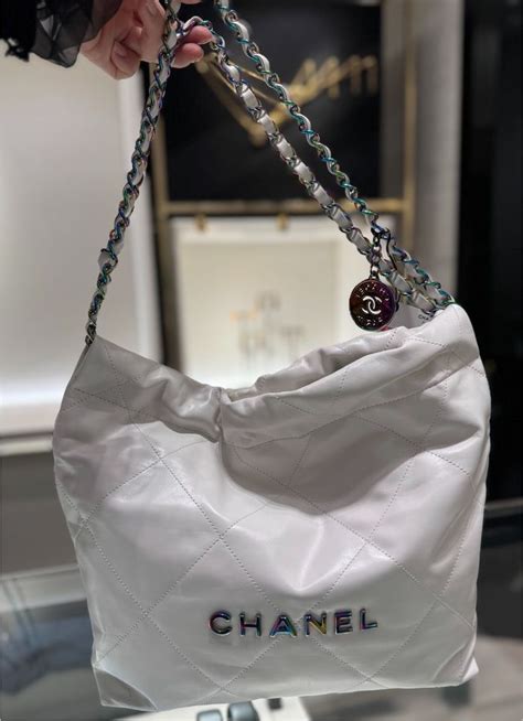 chanel regenbogen tasche